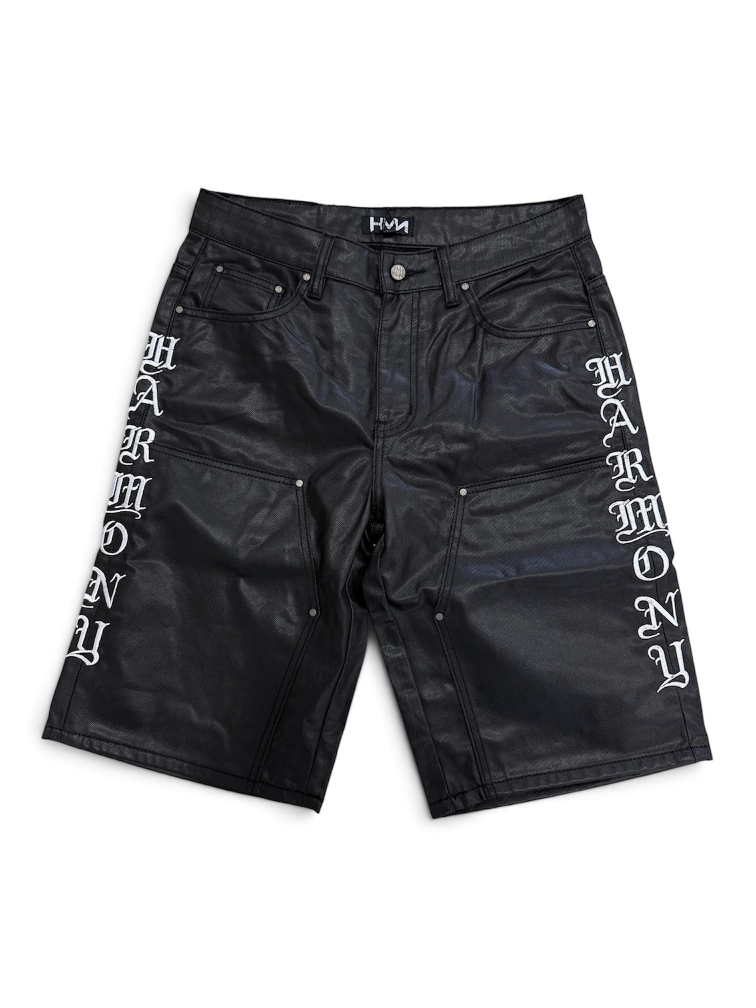 Harmony Coated Carpenter Shorts-1